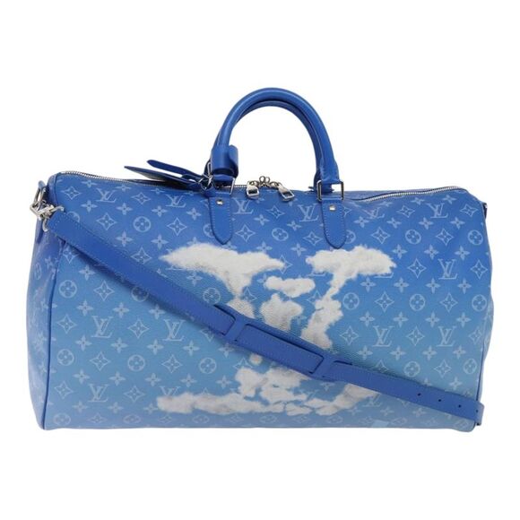 Pre Loved louis vuitton Unisex Blue Travel Bags - Picture 1 of 8